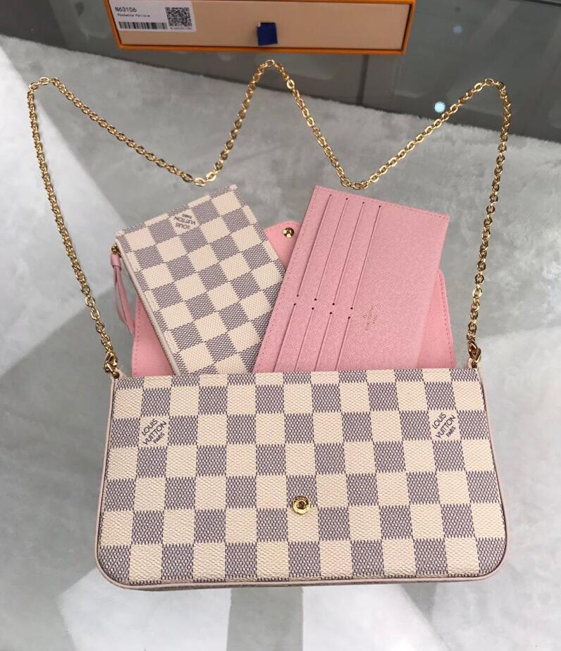 

LV LOUIS Bag VITTON Designers Favorite Multi Pochette Chain Shoulder Bags Luxurys Women Handbag Clutch Backpacks Card Holder Purse