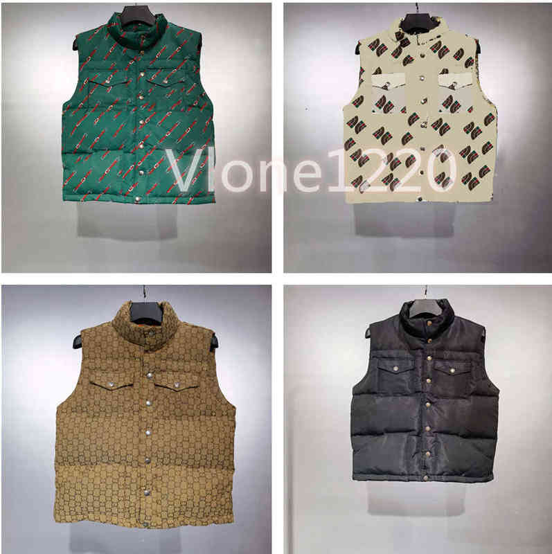 

Fashion Men vest Down cotton waistcoat designs Mens and women's No Sleeveless Jacket puffer Autumn Winter Casual Coats Couples vests Keep, Photo color