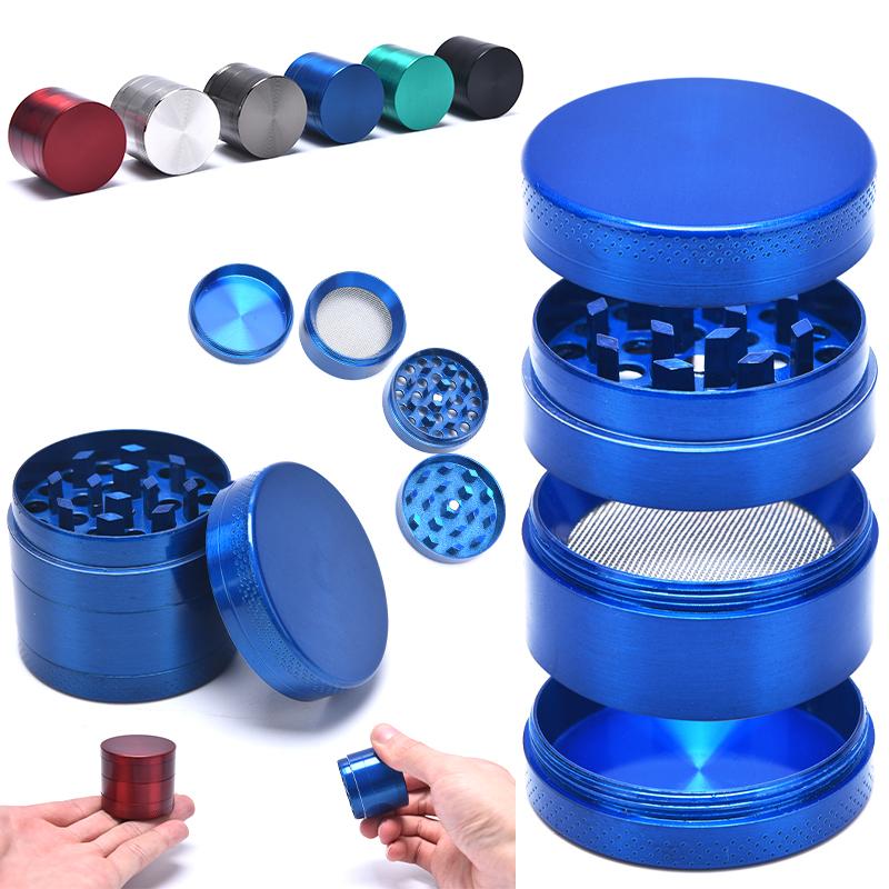 

Layers Metal Tobacco Crusher 40MM Hand Muller Smoke Grinder Smoking Pipes