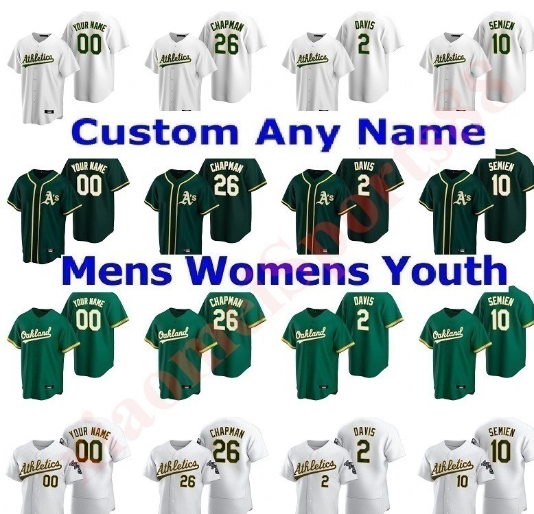 

20 21 Oakland Men Women kids youth Athletics Jerseys Matt Chapman Khris Davis Marcus Semien Chris Bassitt Tony Kemp Ramon Laureano Chad Pinder, Blue;black