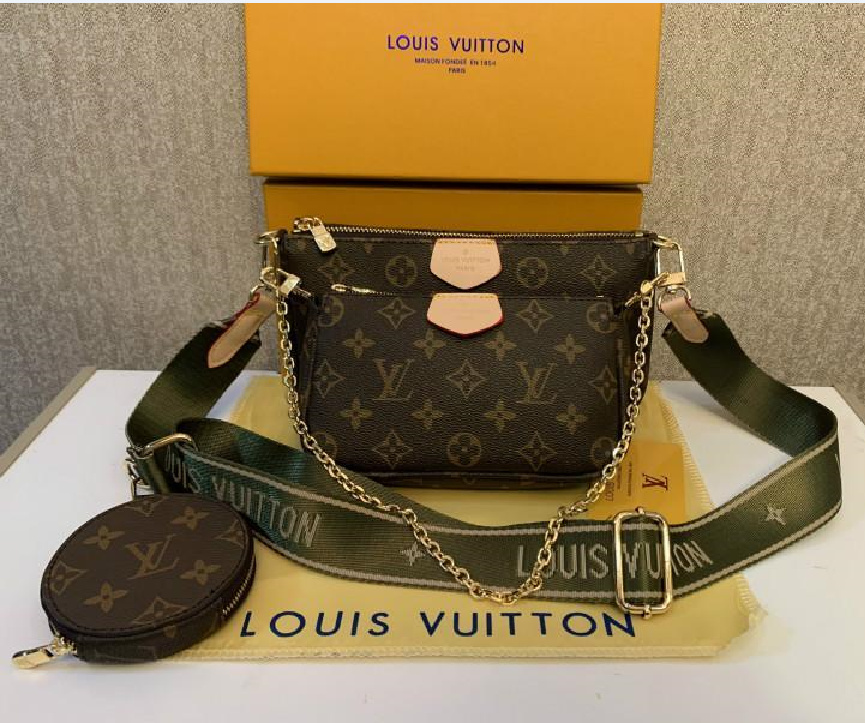 

Luxurys Pochette Hanghhangbag Pdgk Women Handbags Bags 2021 LV Multi Bag Louisbag_18 Purses Designer Crossbody Handbag Desi Mjdj, Green