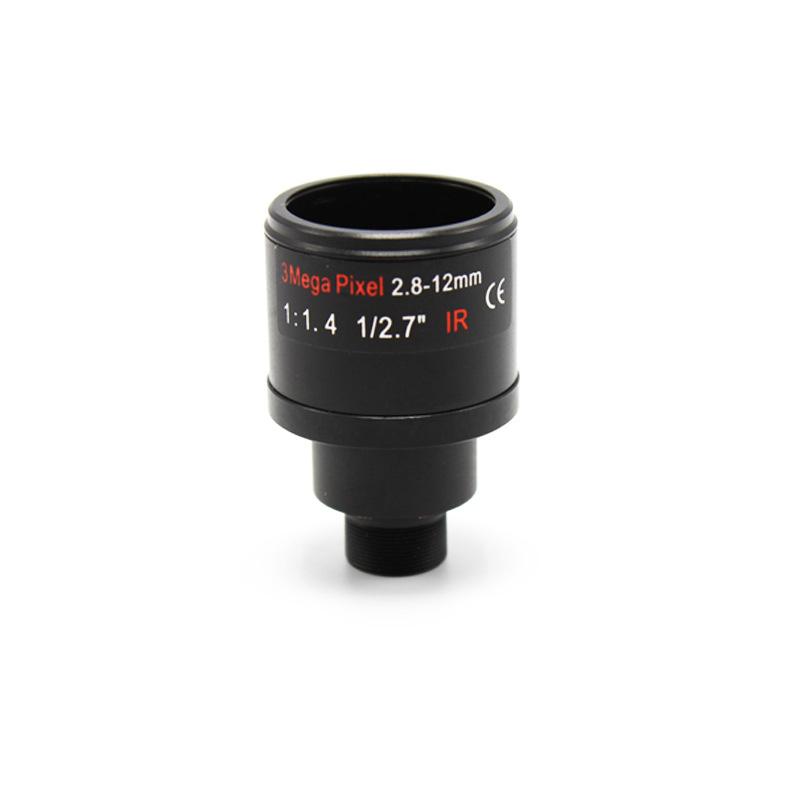 

CCTV Lens 3.0MP M12 2.8-12mm Varifocal IR HD F1.4 Manual Focus Zoom For IP AHD Camera