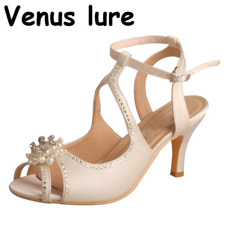 

Lure Fashion Lady High Heel Shoes Sandals Gladiator Mid 7.5CM, Black