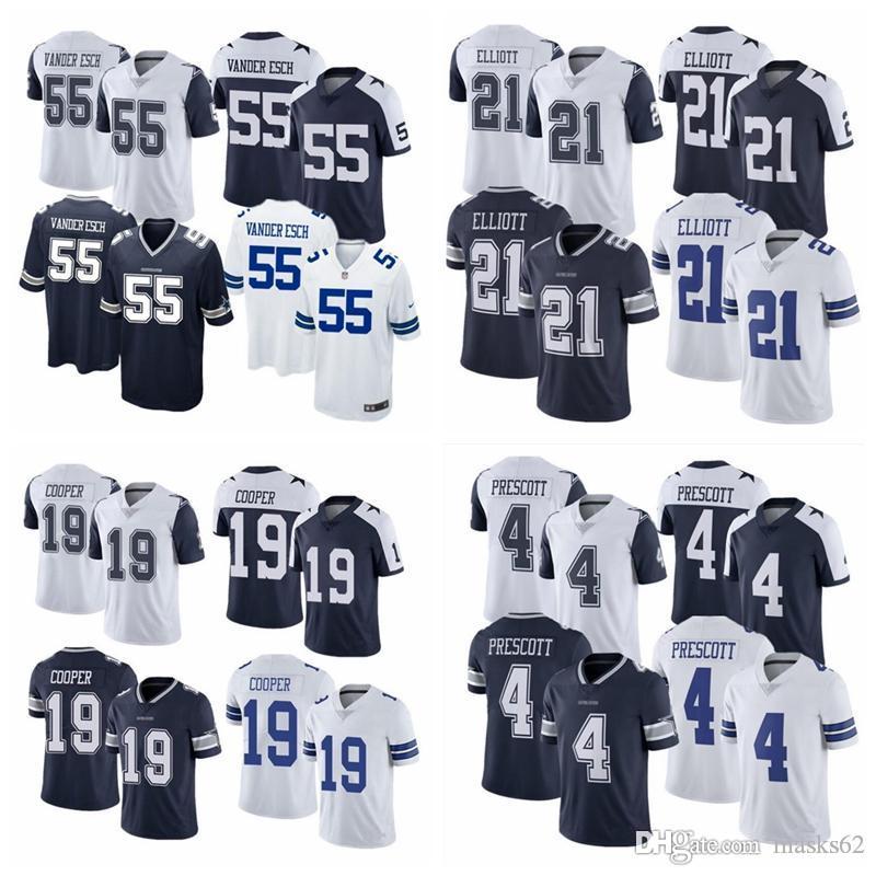 

Football Jerseys Dallas''s Cowboys's Men Women Youth 21 Ezekiel Elliott 19 Amari Cooper 55 Leighton Vander Esch 4 Dak Prescott 90 Demar, Black;red