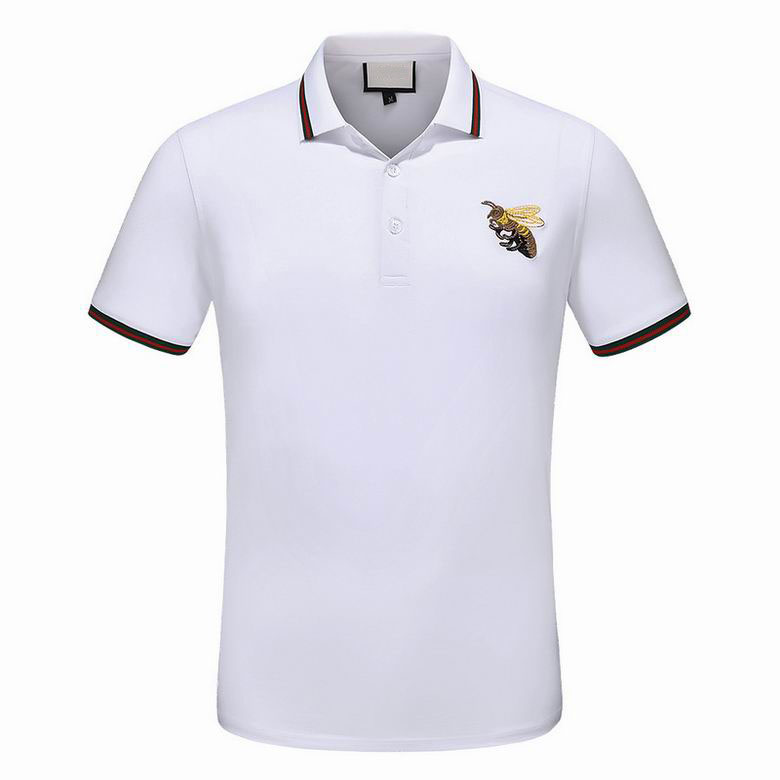 

Luxury fashion classic mens Tiger striped embroidery shirt cotton mens designer T-shirt white black Skateboard polo shirt male M-3XL