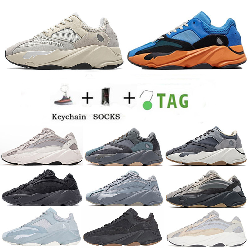 

2021 Kyanite Cream Sports 700 V2 Running Shoes Azael Alvah SIZE 12 Men Women Orange Bright Blue Oat Yecoraite Runners Trainers Sneakers, 28