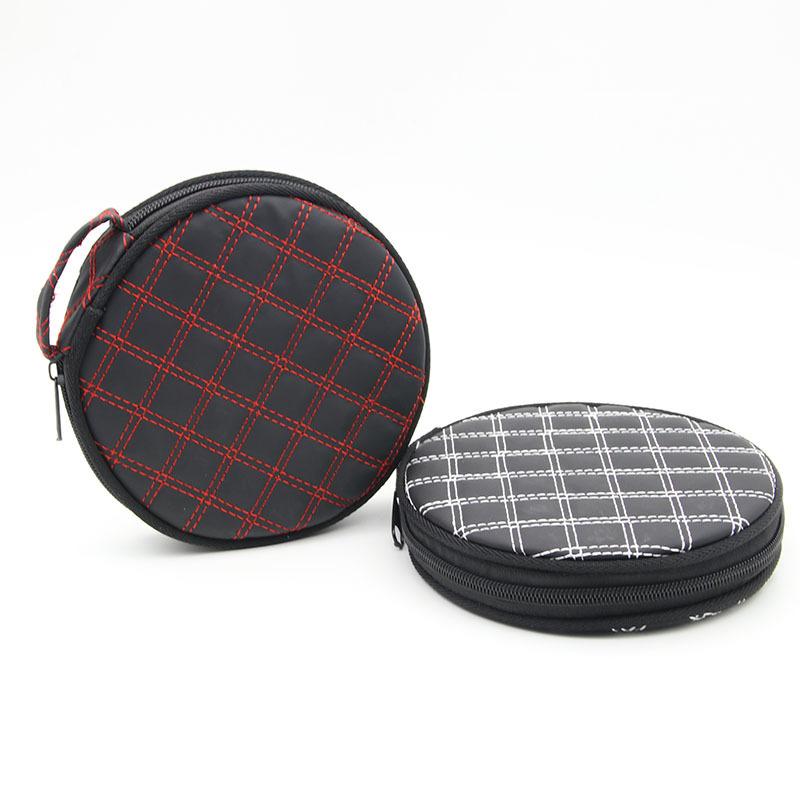

Car Organizer Portable CD DVD Case 20 Capacity Oxford Cloth Storage Bag Round Holder With Zipper For Home Box