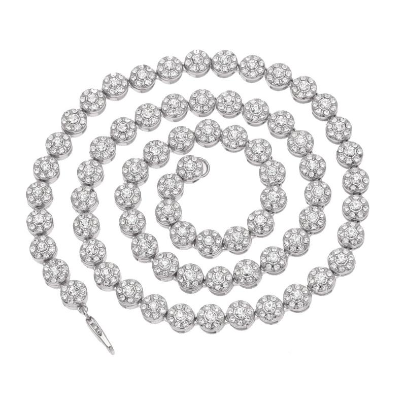 Chains Drop Hight Quality Prong Set Big Size Solitaire Tennis Chain Necklace Mens Iced Out Bling Charm Hip Hop Jewelry-image-699605156