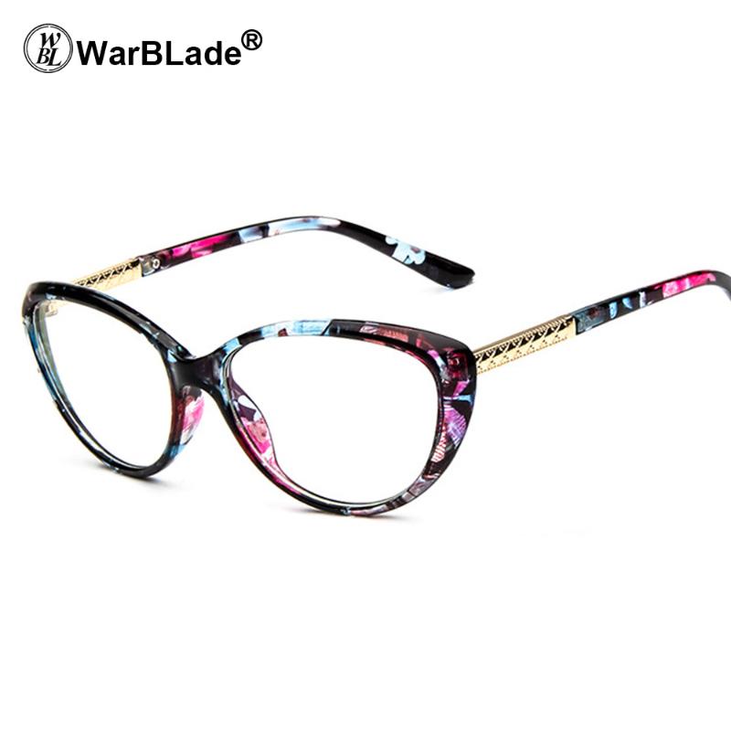 

Black Cat Eye Glasses Frames Women Clear Eyeglasses Myopia Optical Spectacles Frame Female Eyewear Transparent Oculos Fashion Sunglasses