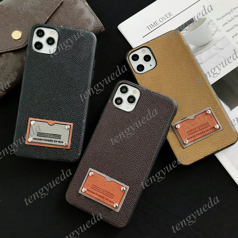 Luxurious Designer Phone Cases for iPhone 15 15Pro 14 14pro 14plus 13 13pro 12 12pro 11 pro max XS XR Xsmax Deluxe Fashion Leather Print Tags Cel-image-663293501