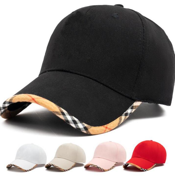 

Spring Summer Mens and Womens Grid Pattern Casual Baseball Caps Unisex Cotton Letters Print Outdoor Sports Peaked Cap Embroidery Hip Hop Dom, Blue;gray