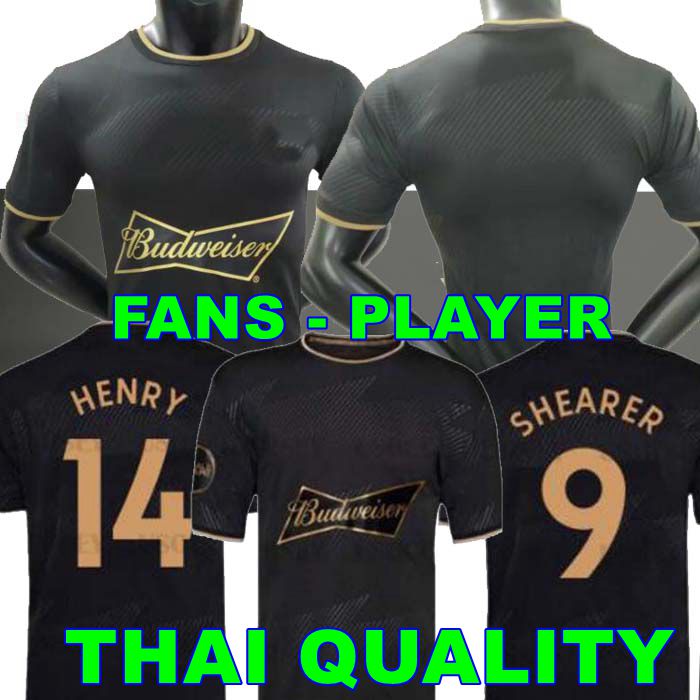 

Player version 2021 2022 English HALL OF FAME Soccer Jerseys 20 21 22 HENRY SHEARER MEN kit Special Framed Commemorative Edition Black Man Football Shirt uniforms, 20/21 home kids