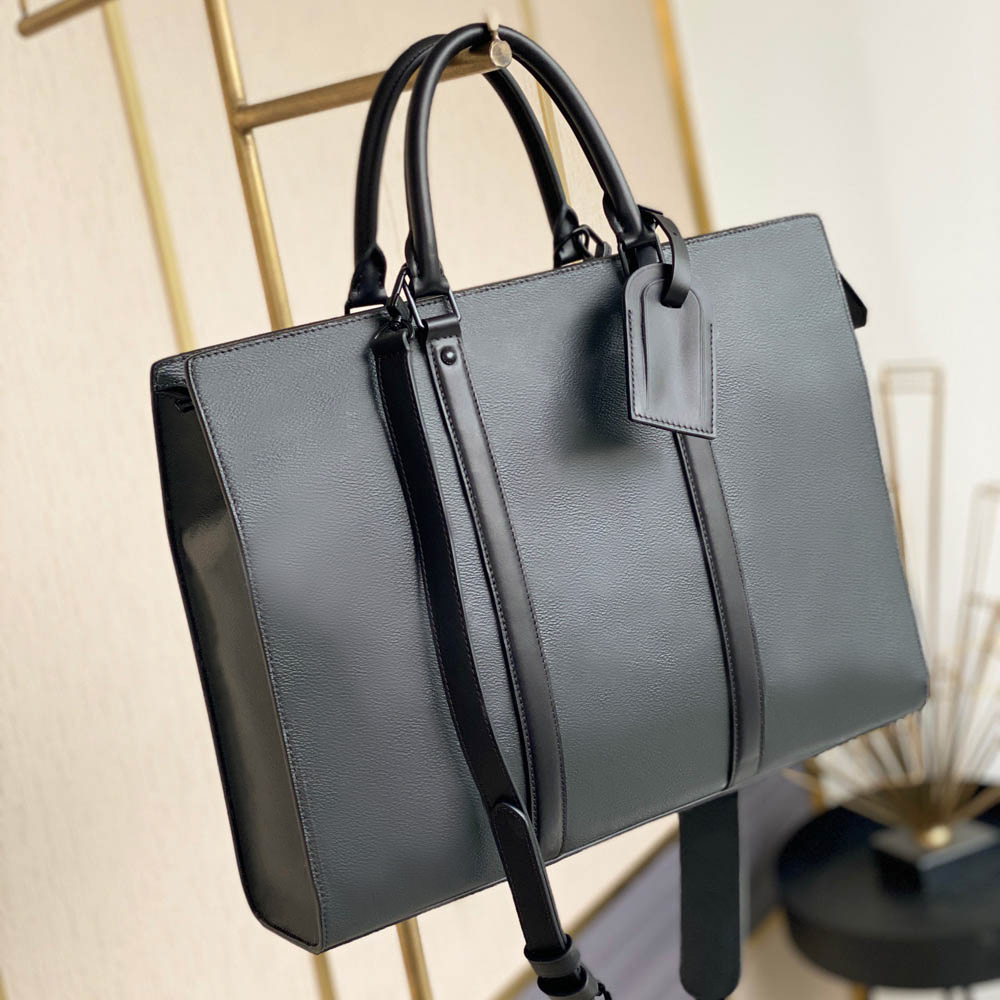 

M45265 SAC PLAT HORIZONTAL ZIPPE briefcases bag genuine leather mens shoulder handbag luxury designer briefcase laptop computer totes busine