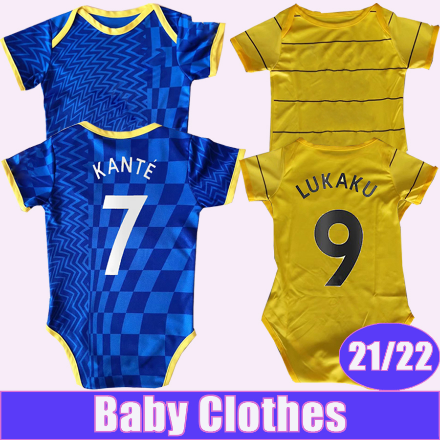 

2021 2022 Baby Clothes KANTE ABRAHAM PULISIC Soccer Jerseys WERNER ZIYECH HAVERTZ Home BB Football Shirts MENDY Short Sleeve, Bb4203 21 22 home