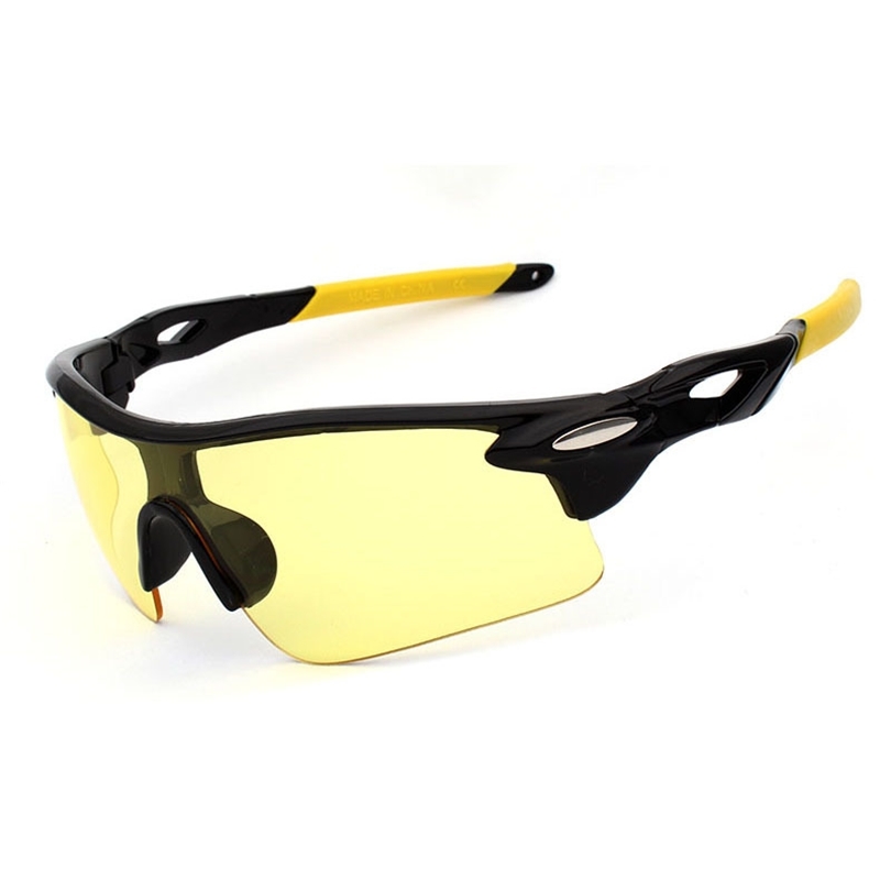 

Sun men's cycling explosion proof sports bicycle outdoor sunglasses 009181, White;black