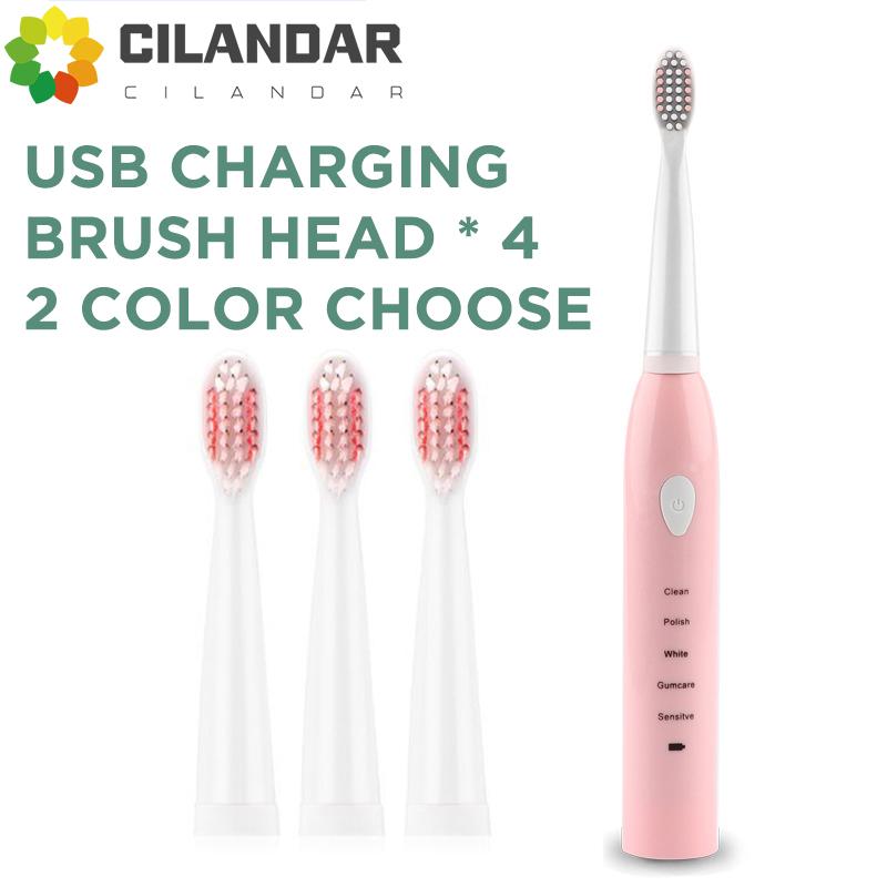

Smart Electric Toothbrush Ultrasonic Adult Charging Fully Automatic Vibration Five-speed Waterproof Soft Hair Couple