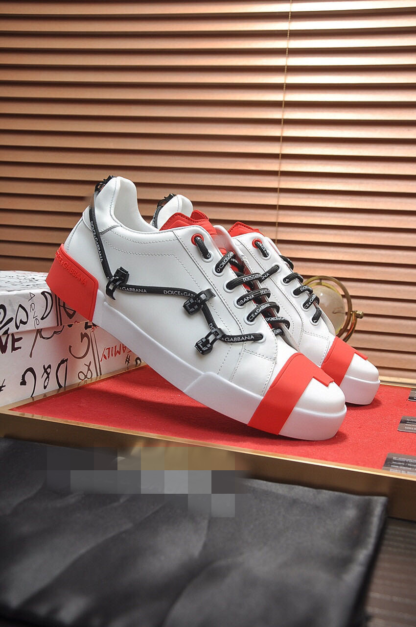 

DGL DOLCGABBANAL 2021 Top Quality Designer Mens Casual Shoes Fashion Genuine Leather Sneakers Luxury Trainers EM64236-10