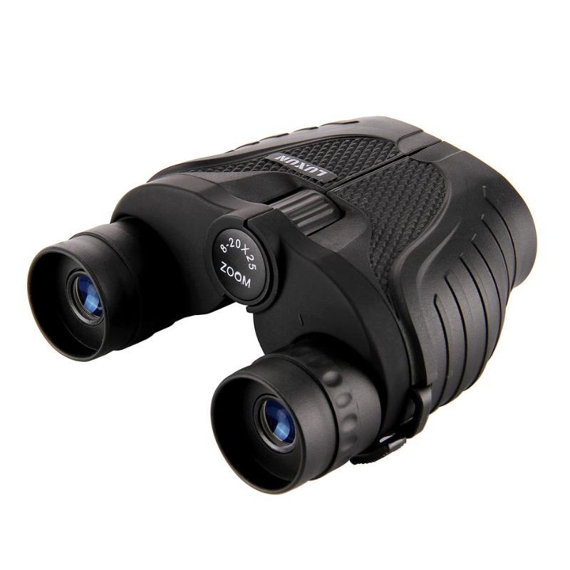 

Telescopes Luxun 8-20x25 Zoom Foldable Binocular Telescope Living Waterproof High Quality Clear Bak4 Prism Multi Layer Coating Green Film