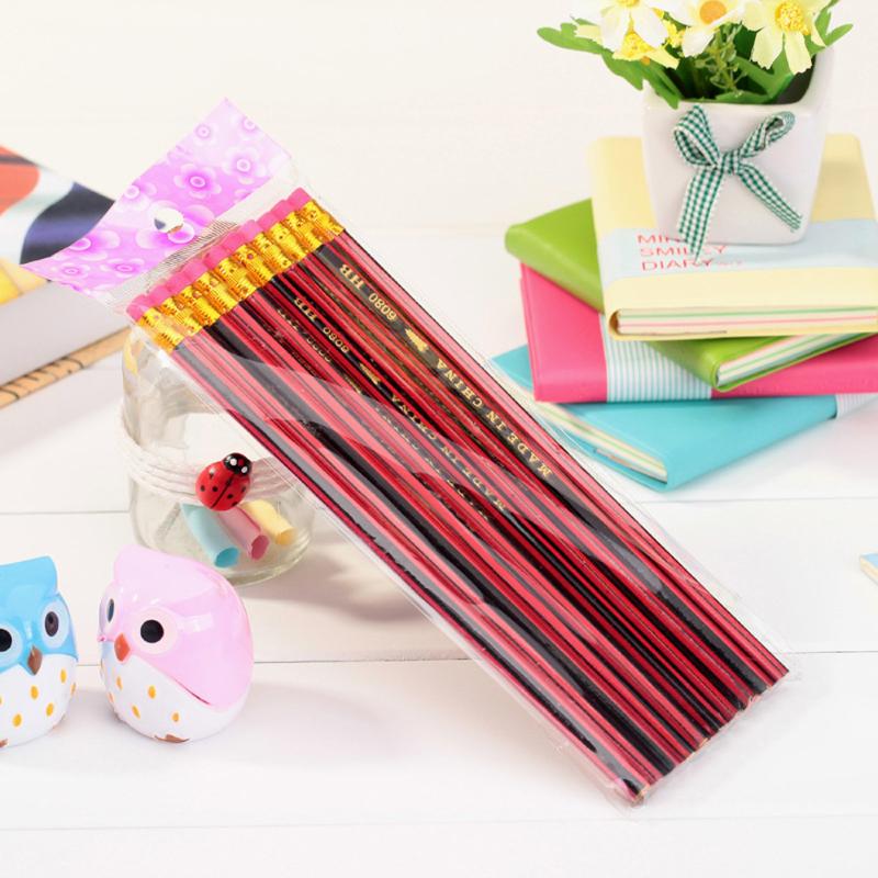

High Quality Standard Wood Pencil Long Handle Writing Tool School Office Supply Student Stationery Kids Gift #30 Pencils