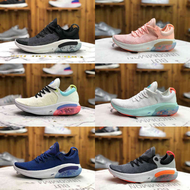 

2021 New High Quality Joyride Run FK Men Running Shoes Triple Black White Platinum Tint University Red Racer Blue Airs Trainer Sports Utility Sneakers G25, G0015men