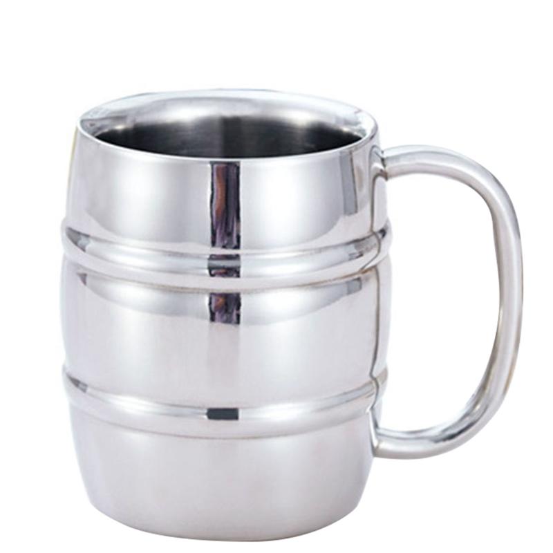 

Water Bottles Stainless Steel Beer Mug Double Wall Insulated Coffee
