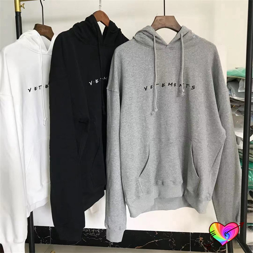 

2021FW Hoodie Men Women 1 High Quality Multicolor Embroidered Font Hoodies Sweatshirts, Black
