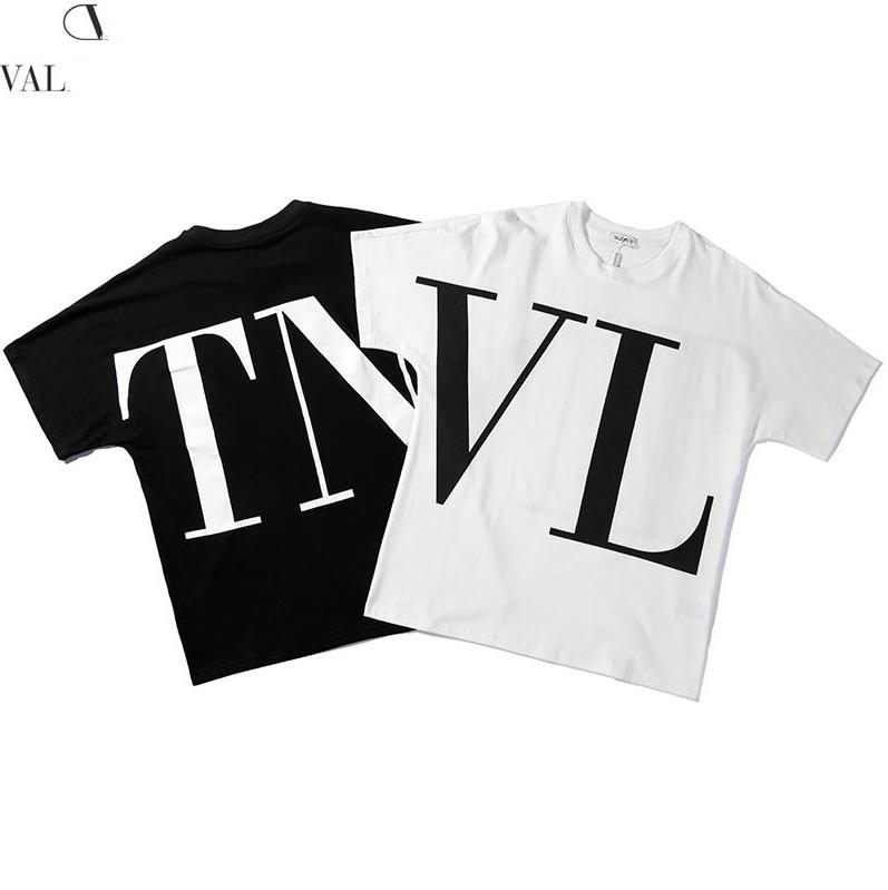 

2021 Luxury Casual T-shirt New men's Wear designer Short sleeve T-shirt 100% cotton high quality wholesale Alphabet printed T-shirt, White;black
