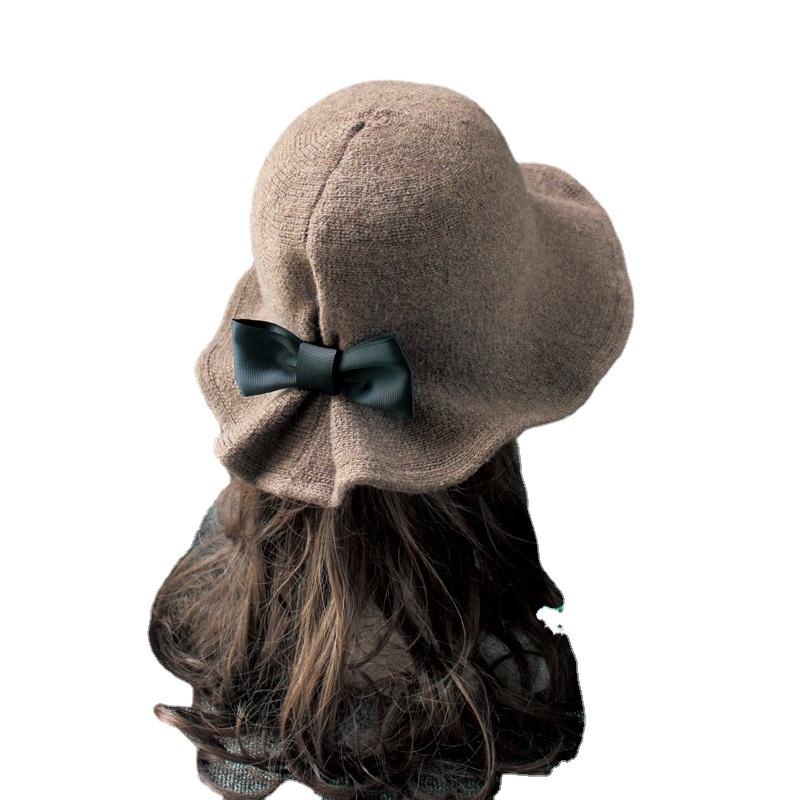 

Berets Top Hats Bulk Costume Knitted Hat Women Wide Brim Fioral Embroidered Retro European Cap Personalized Gifts Kapelusz Damski C