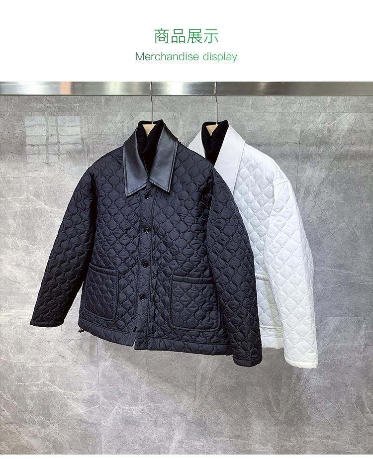 

Men's Jackets Rk349 Fashion Coats & 2021 Runway Luxury European Design Party Style Clothing, Black;brown