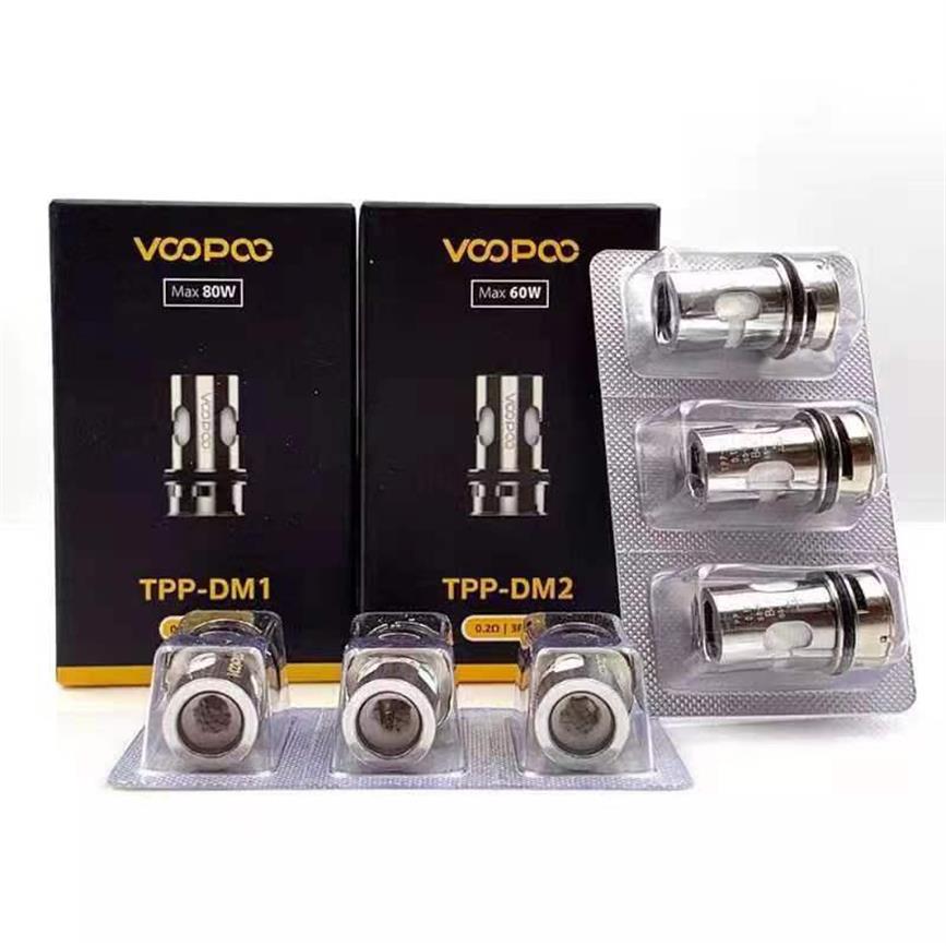 

VOOPOO TPP Mesh E cigarette Coils DM1 DM2 Replacement Coil Head For DRAG 3 Kit DragX Plus Pod Tank Cartridge PnP Wholea21