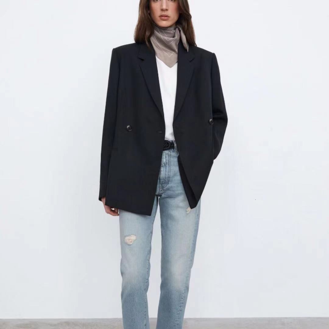 

women's suits & blazers casaco feminino blazer estilo comprido, peÃ§a casual pilotada silhueta comprida bege l4ns, White;black