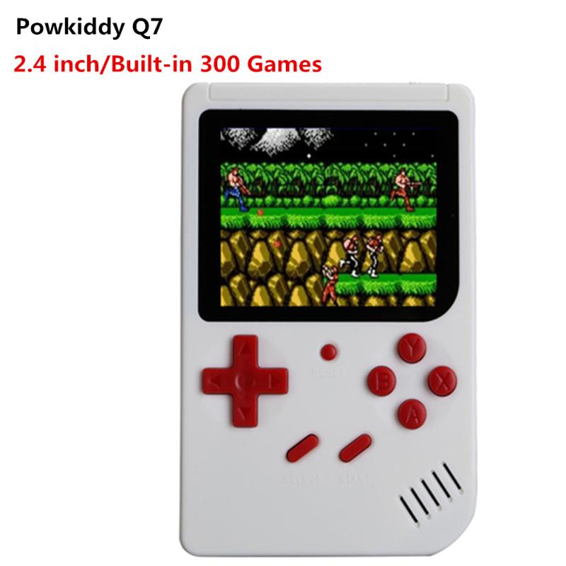 

Portable Game Players Q7 Built-in 300 Games 8-bit NES Handheld Console 2.4 Inch