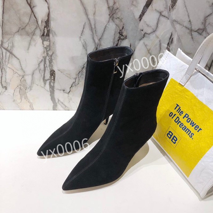 

2021 Fashion Ladies Sylvie Series Ribbon 35-41 Decorated Leathers Martin Boot Women Embroidered Leather Band Ankle Boots Top Designer Luxury hltn03, 01