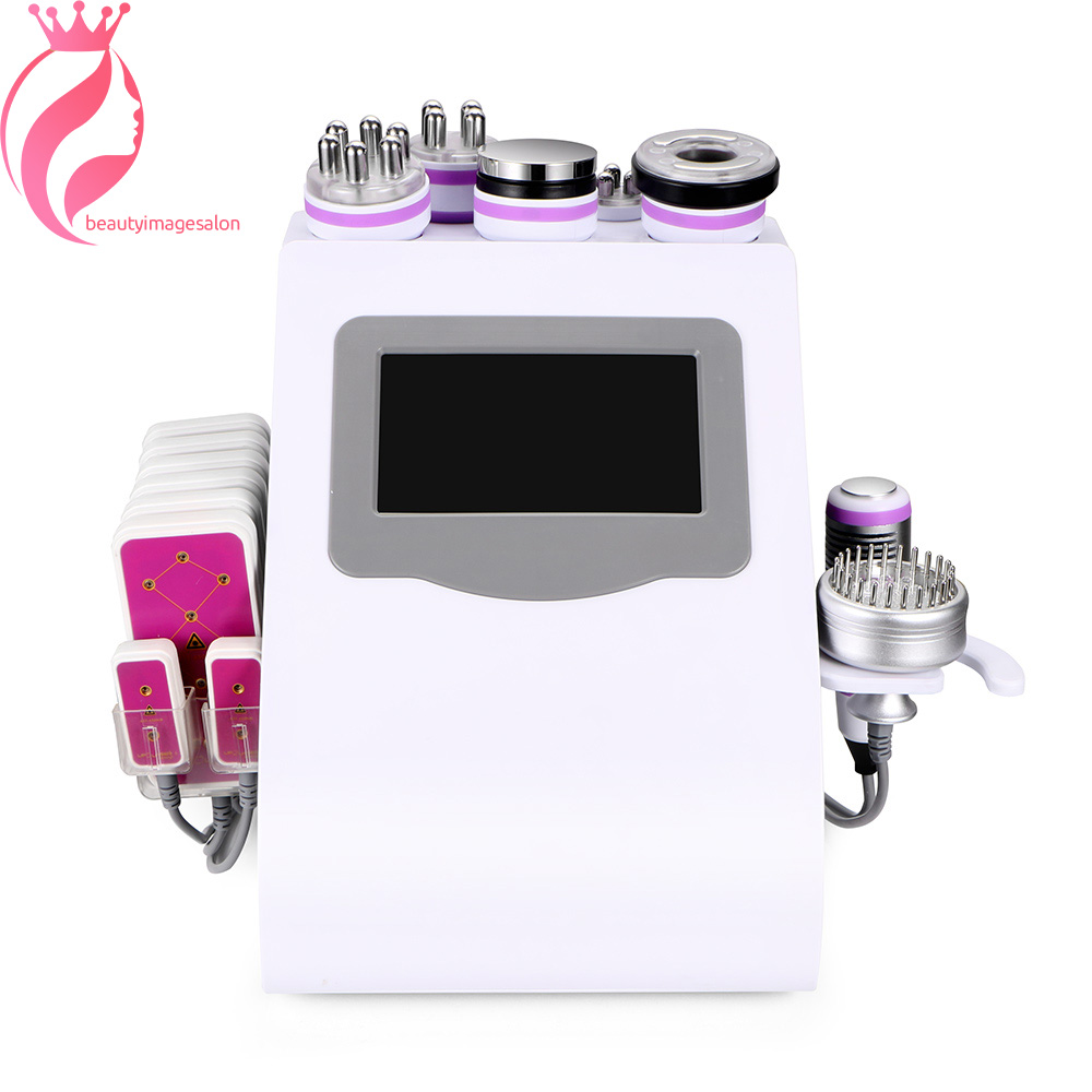 9 IN 1 Unoisetion Slimming Cavitation Radio Frequency Vacuum Photon Laser Beauty Machine For Home Use