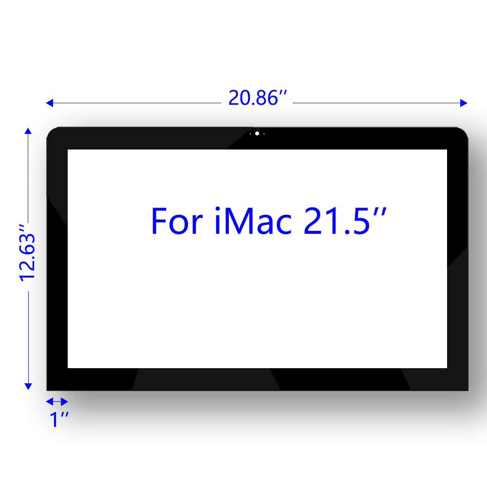 

A1418 Glass For IMAC 21.5 " Display Glasses Screen Bezel A2116 2012 2013 2014 Front Glass Cover