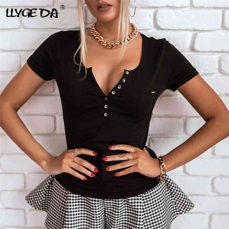 

Solid Slim O-neck Fashion Female T-Shirt Spring Women' Shirt Short Sleeve Vintage Casual Top Women Office Lady Pullover 210708, Black