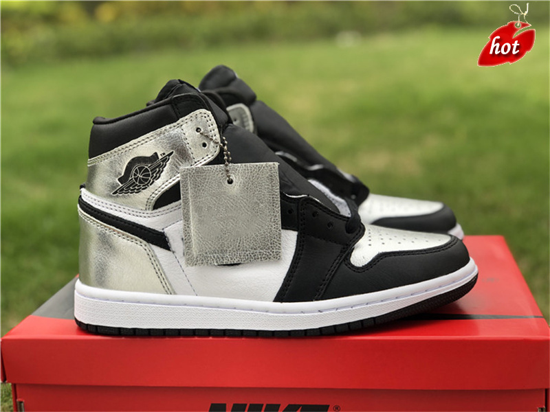 

2021 Authentic 1 High OG Silver Toe WMNS Shoes 1S Hyper Royal Trophy Room Travis Scott Turbo Green Union Los Angeles Dark Mocha J Balvin Fra, 35