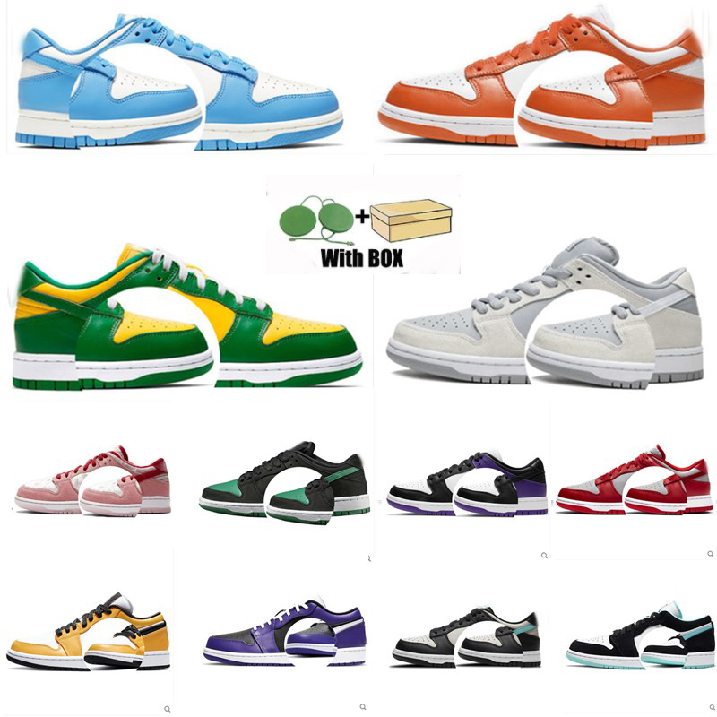 

Designer SB Running Shoes Mens Women Low-Top Glow University Blue UNC Sneakers Skateboard Trainers Medicom Toy Kentucky Dusty Olive Trainer Shoe Box Tag