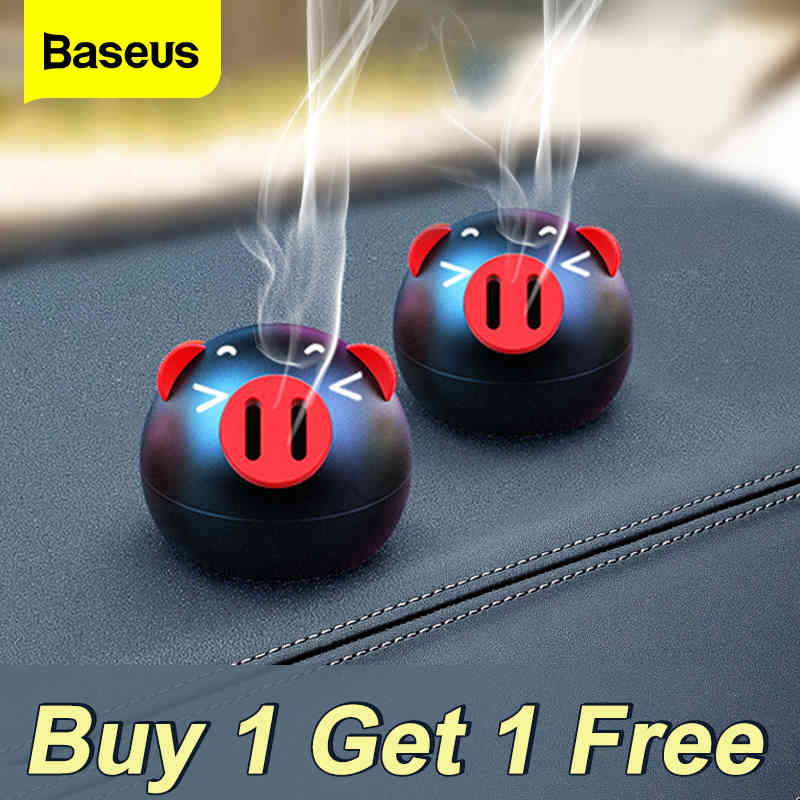 

Baseus Creative Cute Freshener For Dashboard Auto Air Outlet Aromatherapy Car Diffuser Solid Perfume Flavoring 2pcs