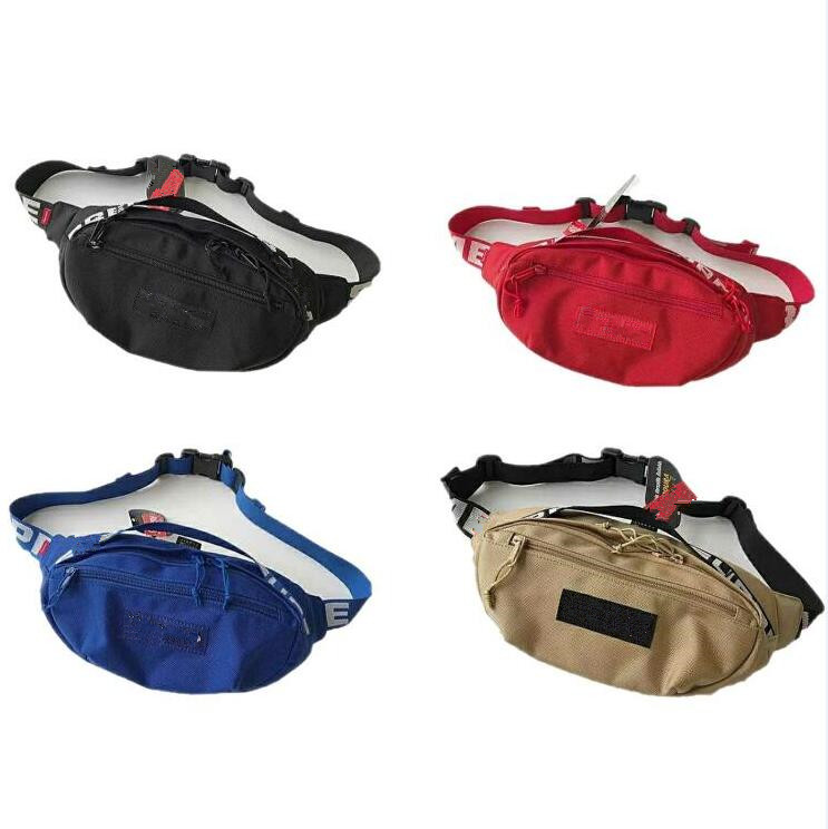 

Men Waist Bags Top Quality Fanny Pack Outdoor Leisure Hip-Hop Handbag Woman Canvas Messenger Belt Bag Girls Purse