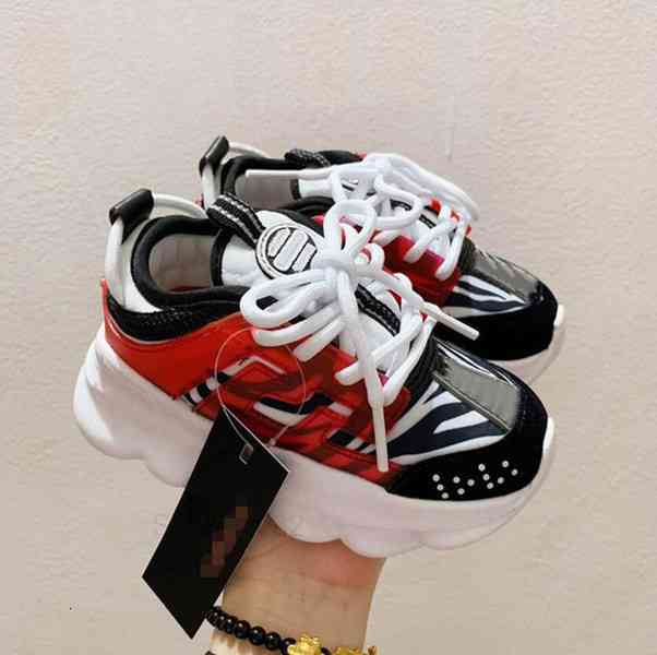

Kids Sneakers Infant Toddler Sneakers Italy Multi-Color Rubber Suede Leopard White Print Thick Bottom Boys Girls Basketball Shoes, With box
