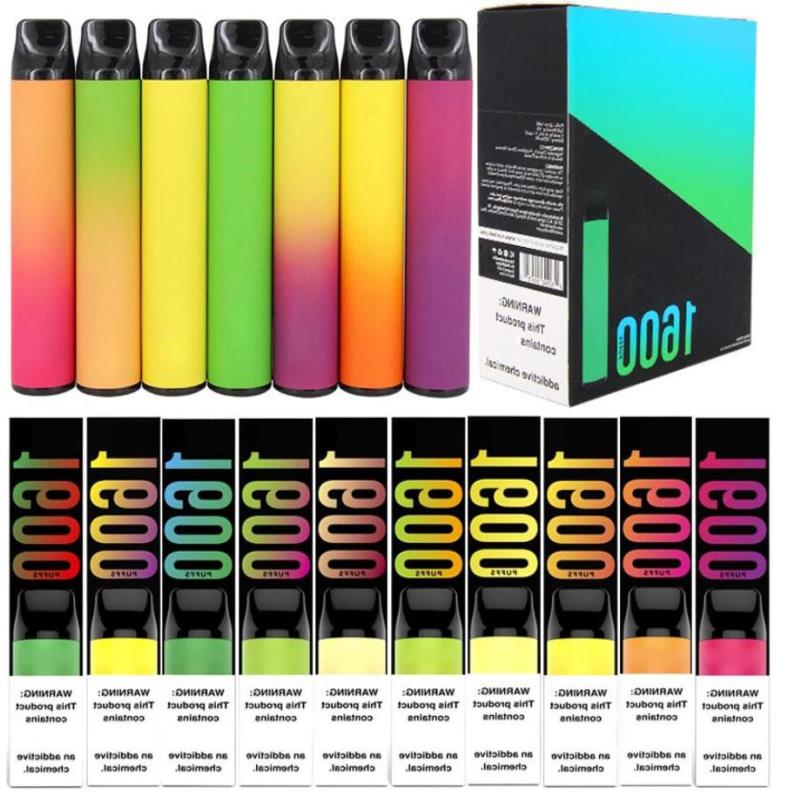 

VS Kits Kit XXl 1600 2021 E-cigarette Puffs Disposable Device Pen Vape Strater High Puff Disposables Vaporizer Newest Puffbar Plus Max Opxk