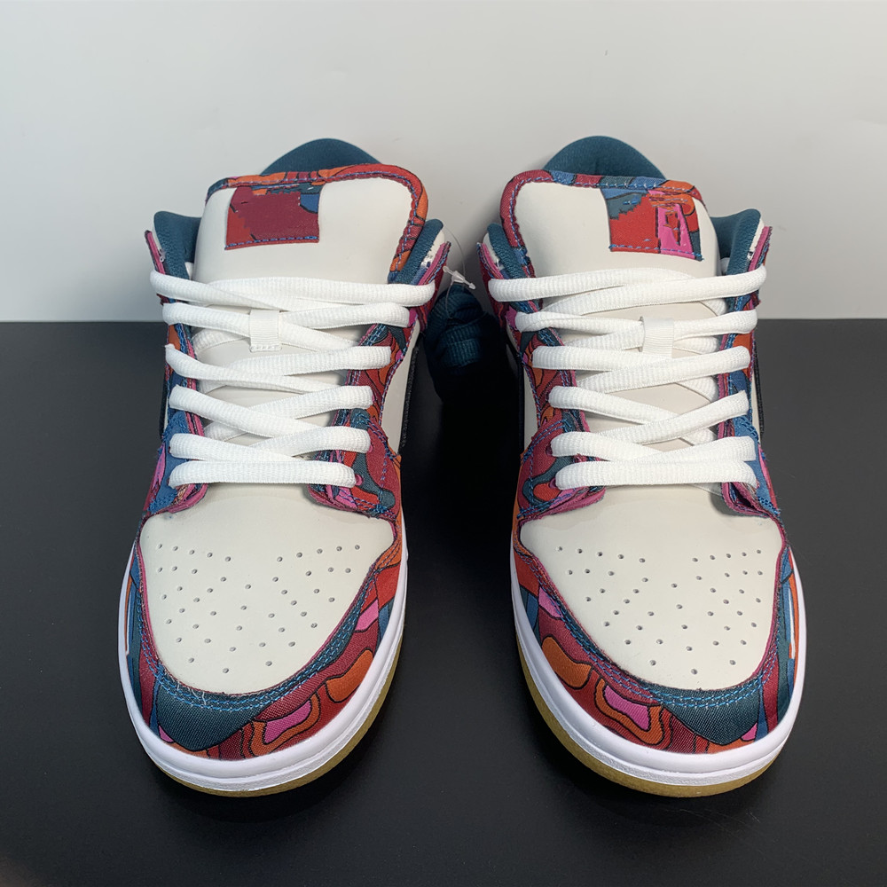 

2021 Runner Sneakers Running Shoes dunks Low Parra x DH7695-600 with box.