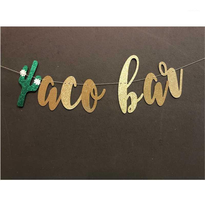 

Party Decoration Personalised Taco Bar Banner, Mexican Decorations, Custom Fiesta Design Banners Milestones Birthday
