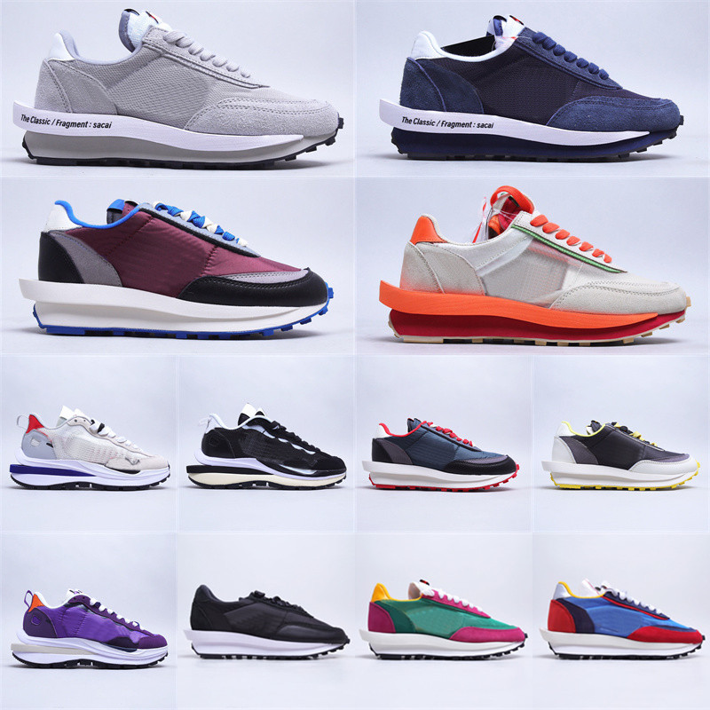 

Sacais LD Waffle VaporWaffle Running Shoes Fragment Grey CLOT Kiss of Death Net Orange Blaze Mens Womens Fragment Blue Void LDV Men Sneakers