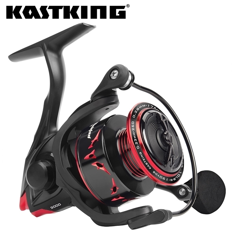 

KastKing Speed Demon Elite Spinning Fishing Reel 7.4:1 Gear Ratio 10+1 Ball Bearings 8kg Drag Fresh or Saltwater Coil 220210