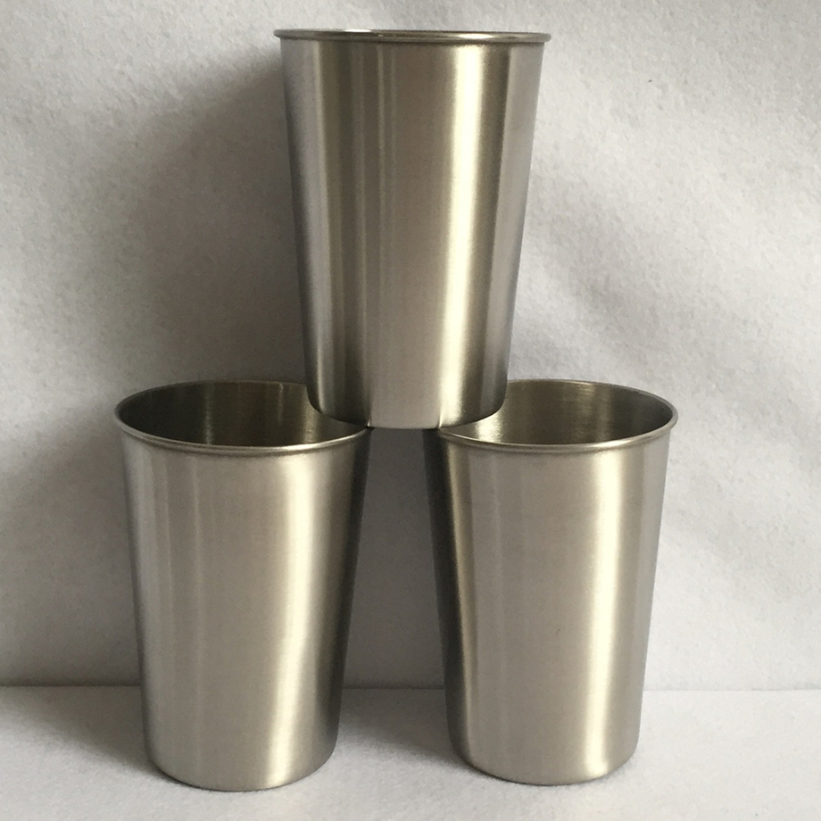 

304 Stainless Steel Tumbler 1 Wall Mug Wine Cup Beer Coffee Glass Safe Drinkware Portable Stackable Full Series 8oz/230ml 12oz/350ml 17oz/500ml 20oz/600ml