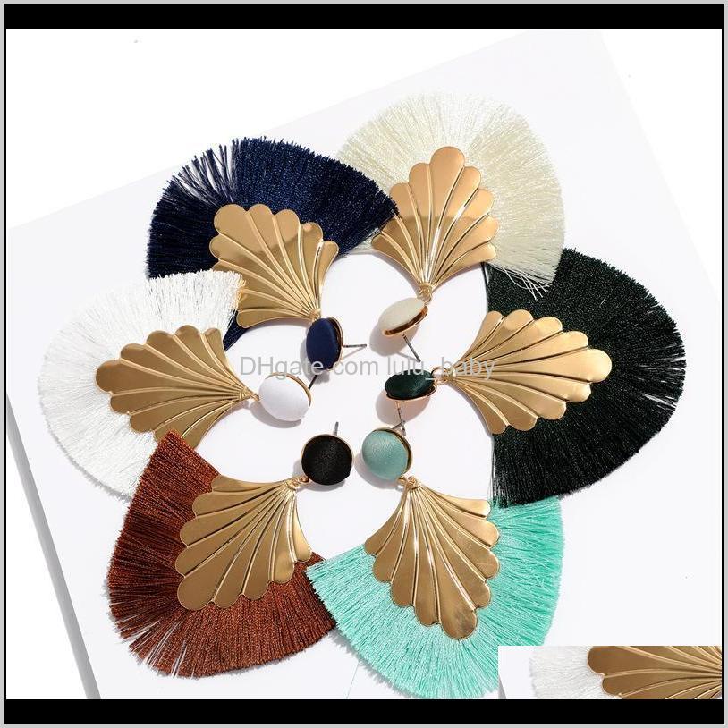 

Style European American Exaggerated Fashion Creative Geometric Tassel Earrings Women Retro Personality Temperament Small Jewelry 0Gffb Ud3Qy