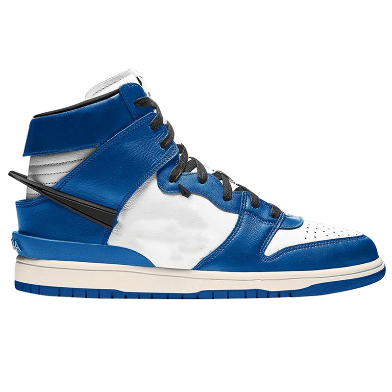 

Shoes With Logo SB Dunks Mid Black/White Basketball Chicago Deep Royal Blue AMBUSH x Dunks 1s