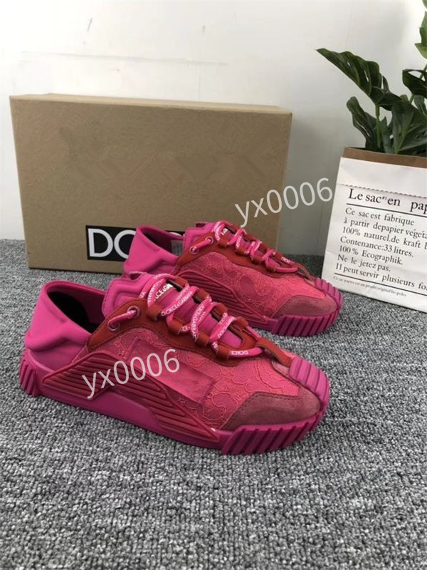 

2022 fashion Newest Rhyton leather sneaker mens designer shoes Strawberry wave mouth Tiger Web print Luxury Vintage Trainer women Designers womens men wlgc200808, Choose the color